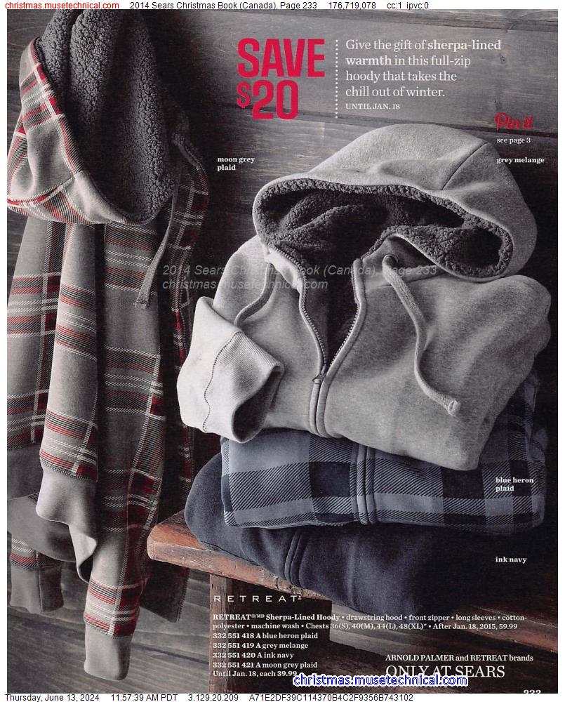 2014 Sears Christmas Book (Canada), Page 233