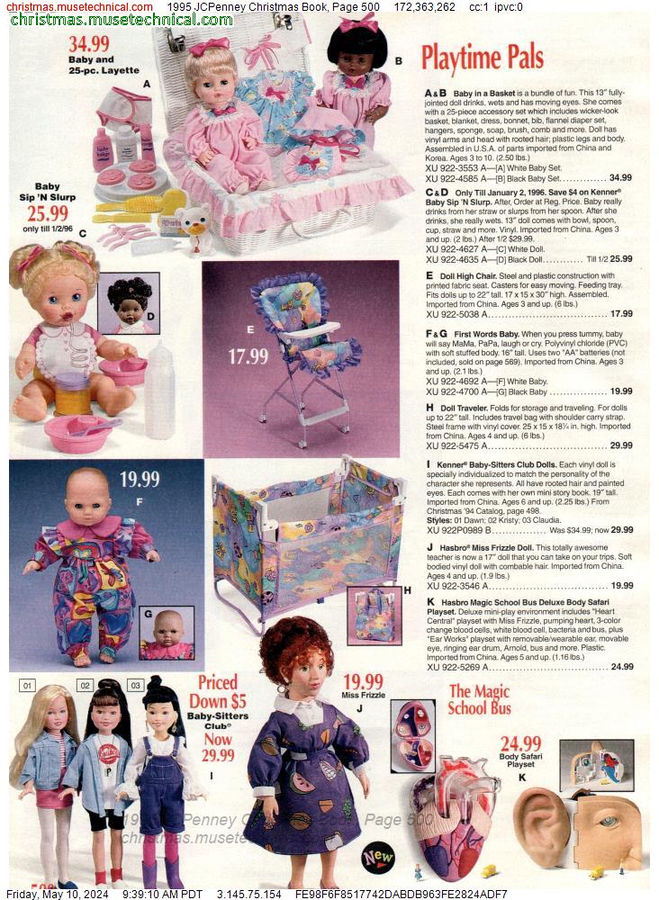 1995 JCPenney Christmas Book, Page 500