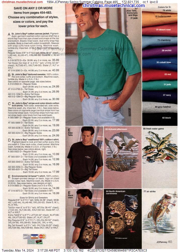 1994 JCPenney Spring Summer Catalog, Page 465
