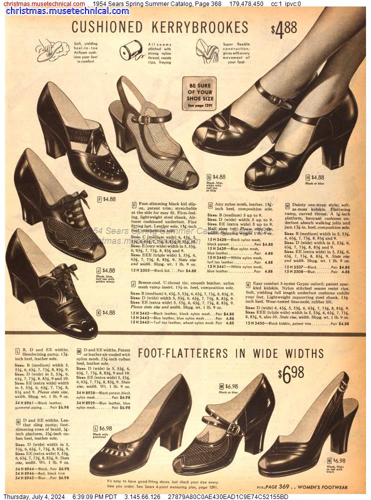 1954 Sears Spring Summer Catalog, Page 368