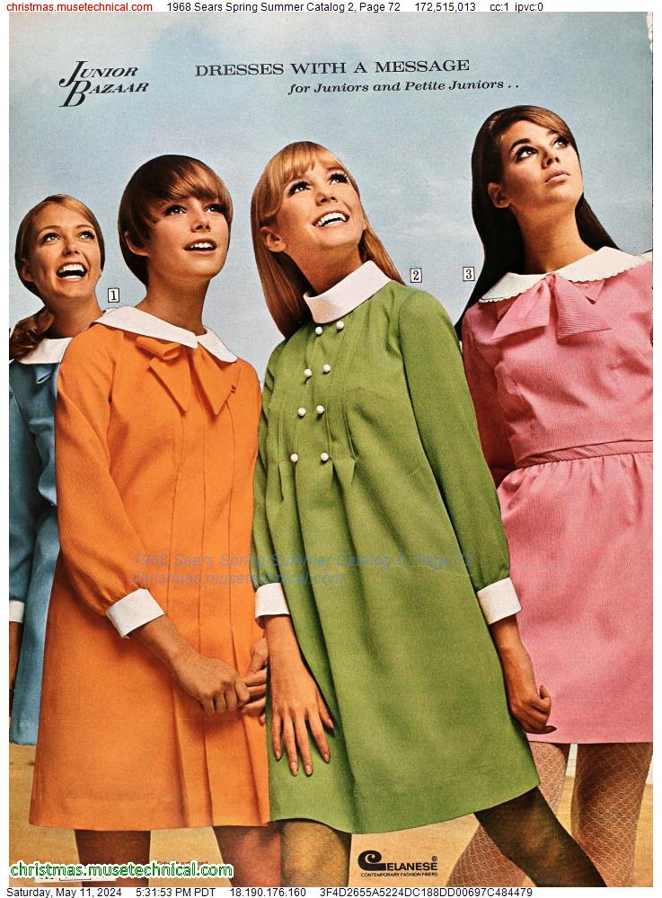 1968 Sears Spring Summer Catalog 2, Page 72