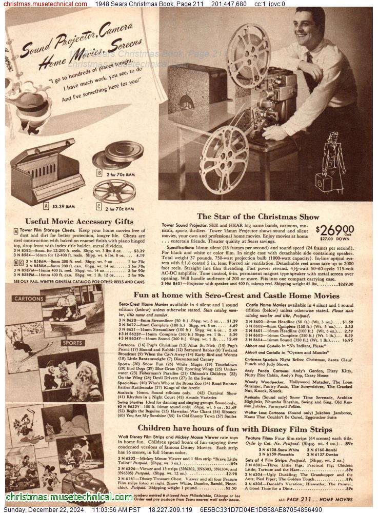 1948 Sears Christmas Book, Page 211