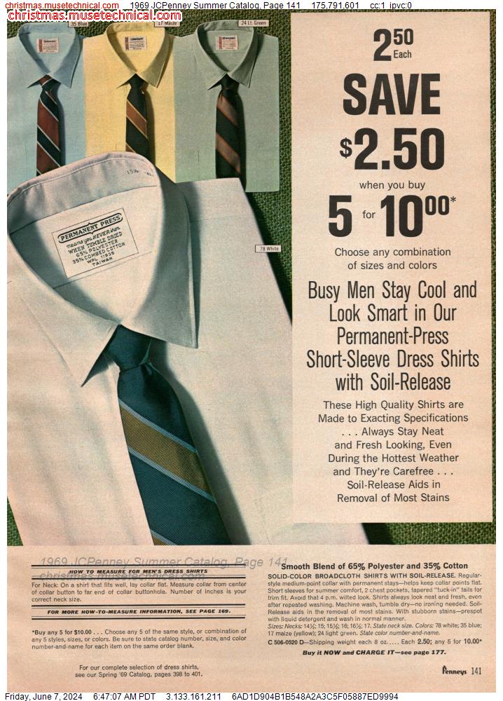 1969 JCPenney Summer Catalog, Page 141