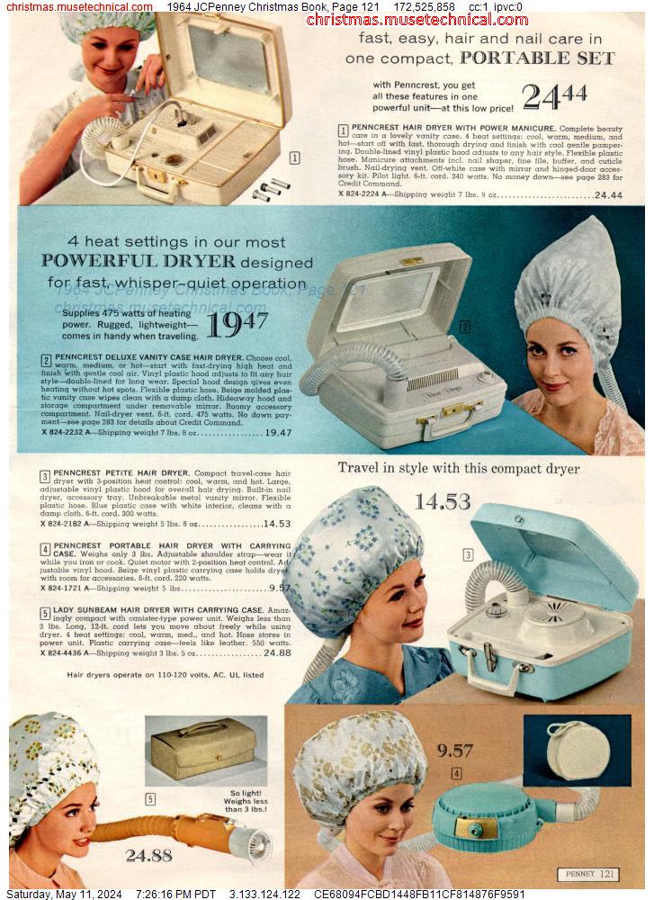 1964 JCPenney Christmas Book, Page 121