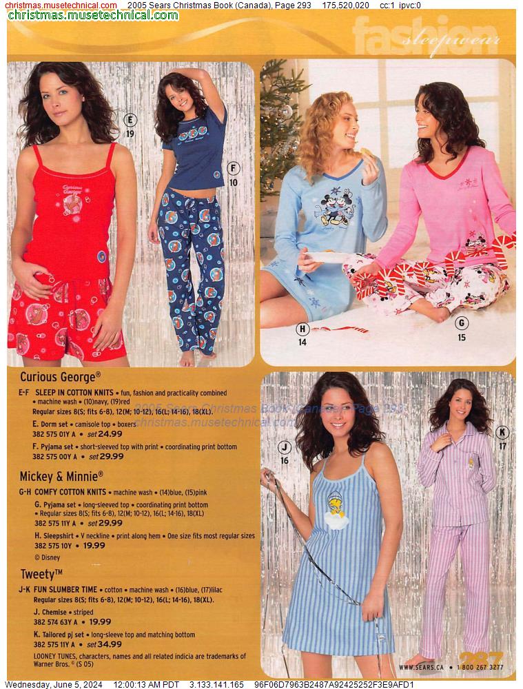 2005 Sears Christmas Book (Canada), Page 293
