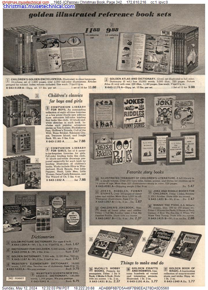 1965 JCPenney Christmas Book, Page 342
