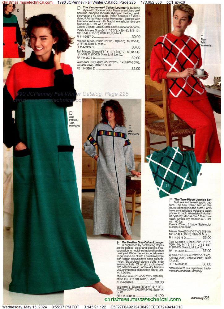 1990 JCPenney Fall Winter Catalog, Page 225