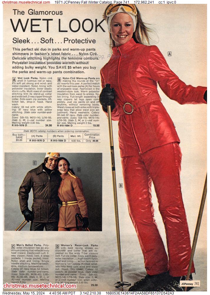 1971 JCPenney Fall Winter Catalog, Page 741