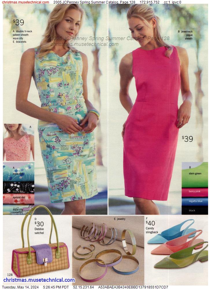2005 JCPenney Spring Summer Catalog, Page 128