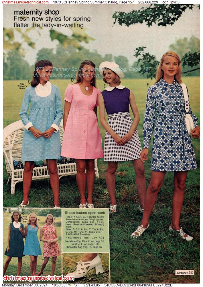 1973 JCPenney Spring Summer Catalog, Page 157