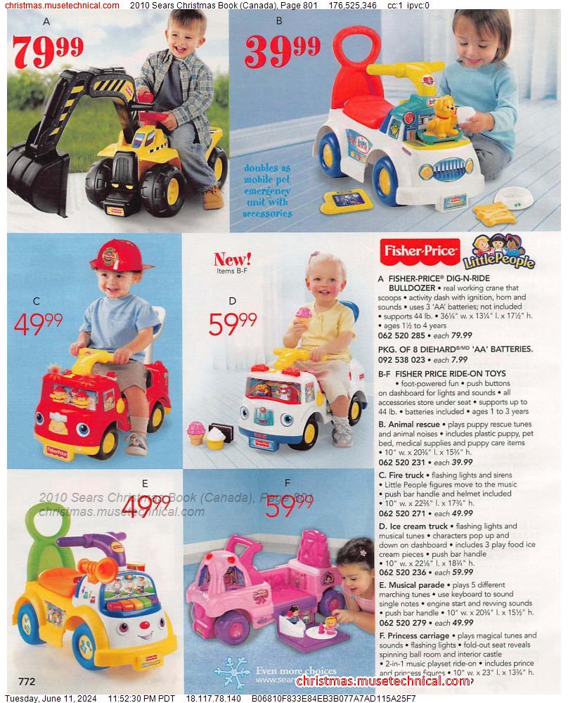 2010 Sears Christmas Book (Canada), Page 801