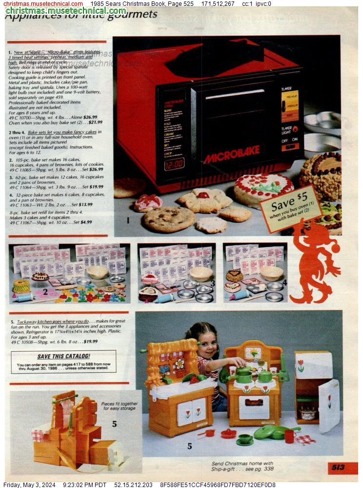1985 Sears Christmas Book, Page 525