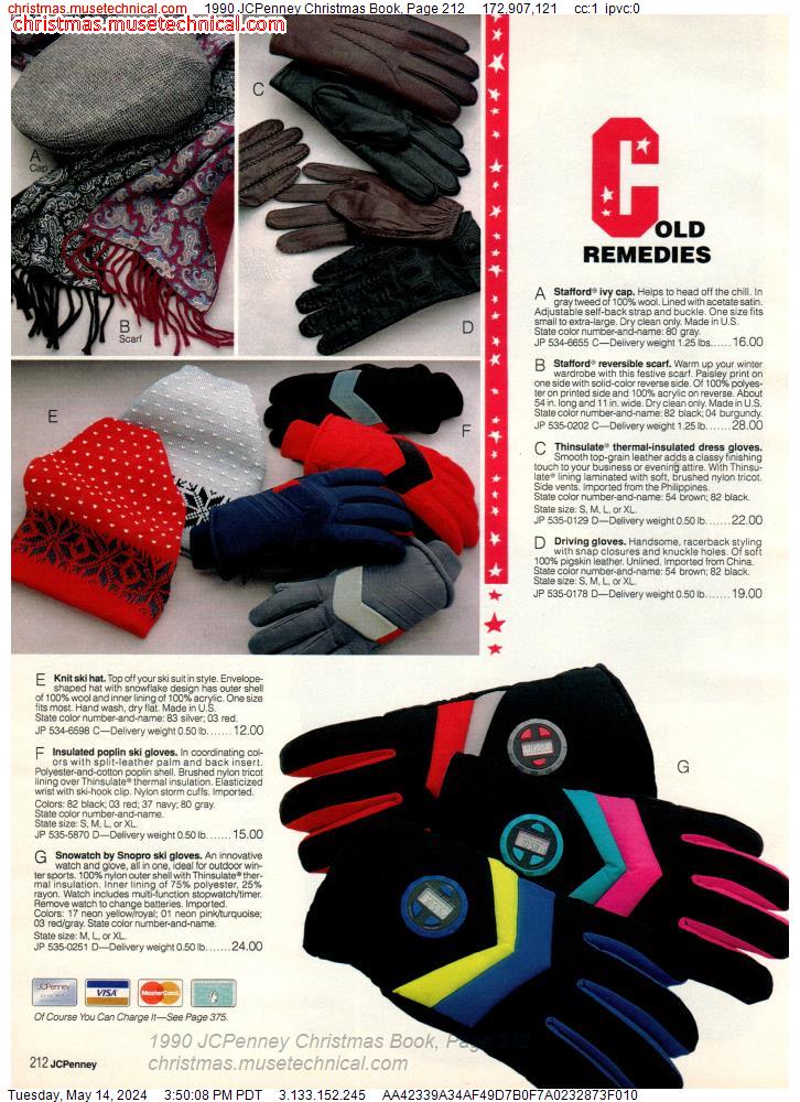 1990 JCPenney Christmas Book, Page 212