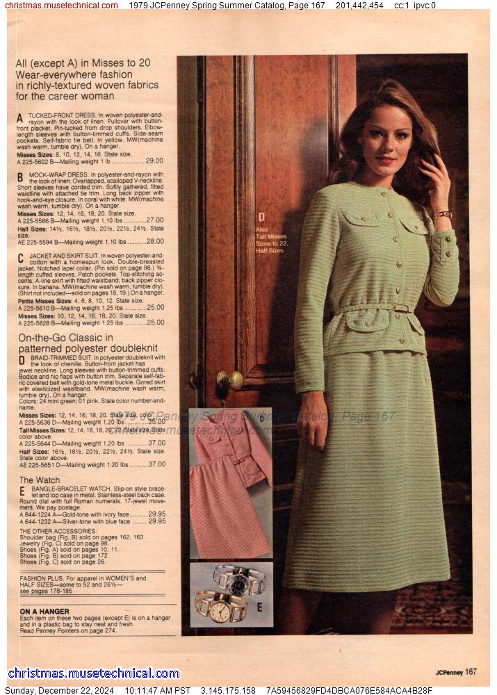 1979 JCPenney Spring Summer Catalog, Page 167