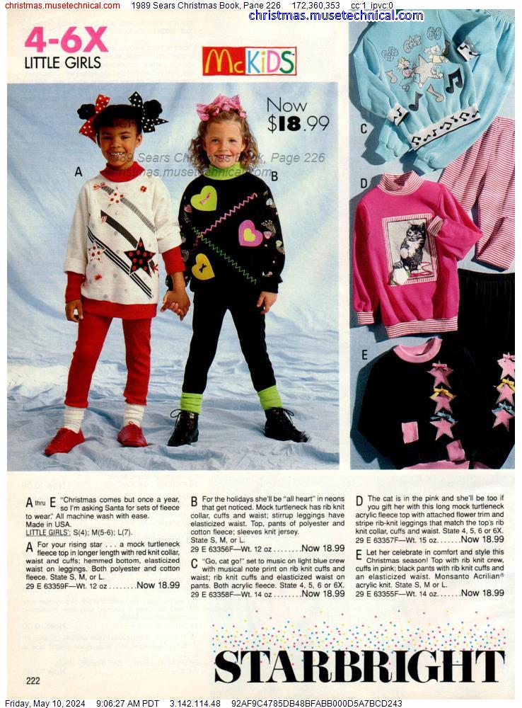 1989 Sears Christmas Book, Page 226