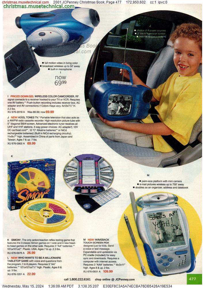 2001 JCPenney Christmas Book, Page 477
