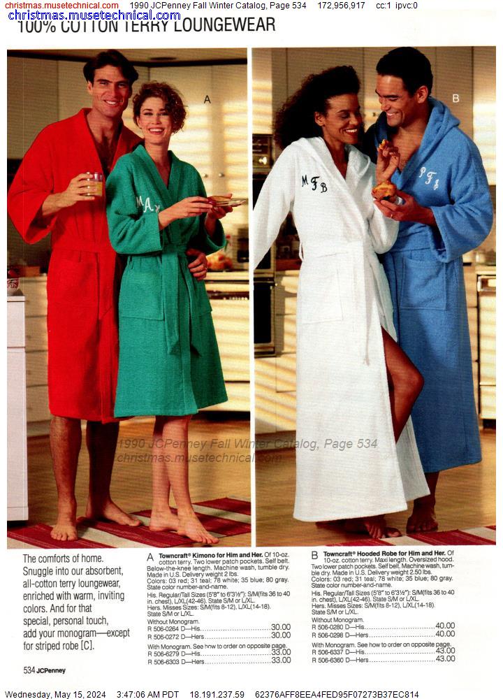 1990 JCPenney Fall Winter Catalog, Page 534