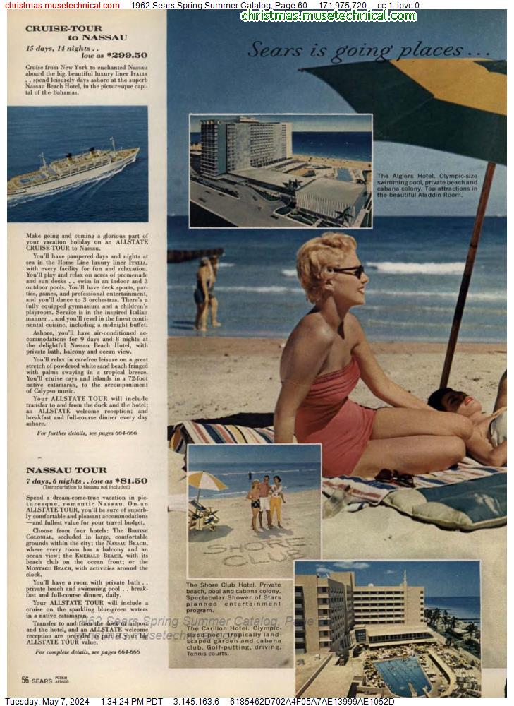 1962 Sears Spring Summer Catalog, Page 60