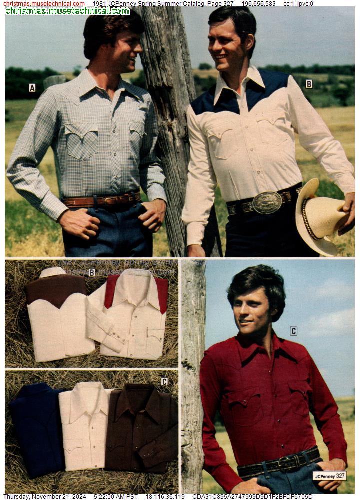 1981 JCPenney Spring Summer Catalog, Page 327