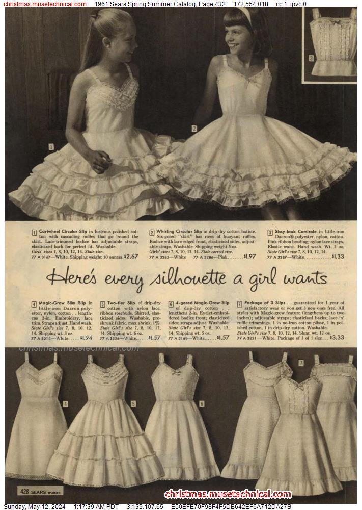 1961 Sears Spring Summer Catalog, Page 432