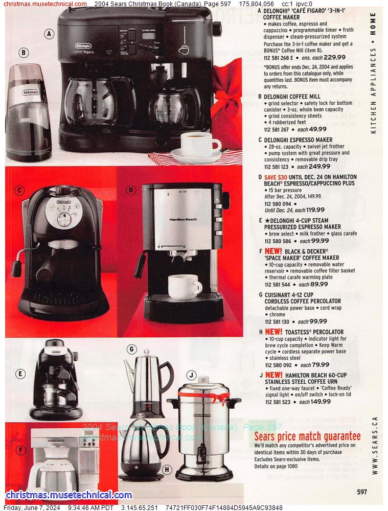 2004 Sears Christmas Book (Canada), Page 597