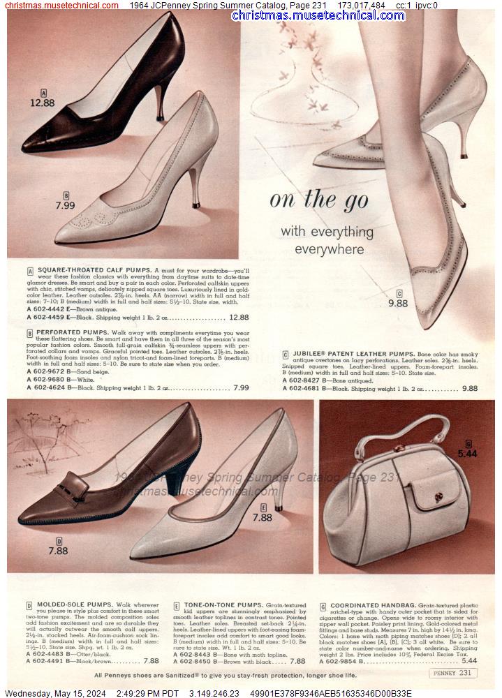 1964 JCPenney Spring Summer Catalog, Page 231