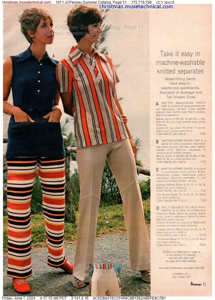 1971 JCPenney Summer Catalog, Page 11