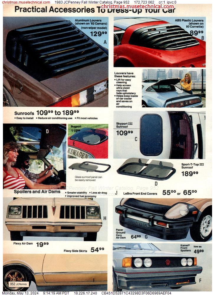 1983 JCPenney Fall Winter Catalog, Page 952