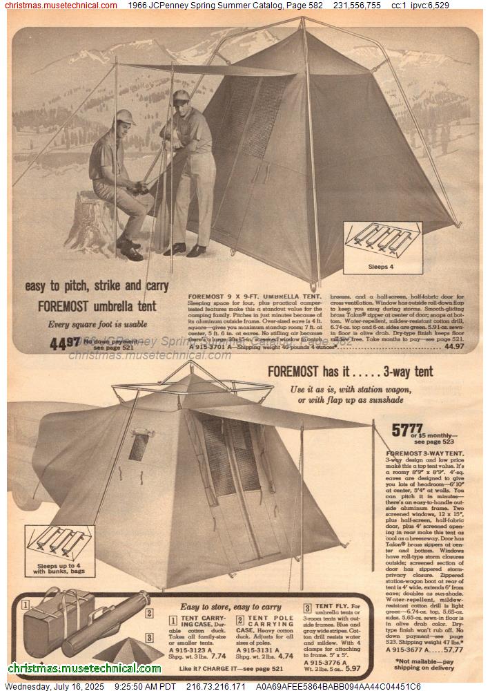 1966 JCPenney Spring Summer Catalog, Page 582