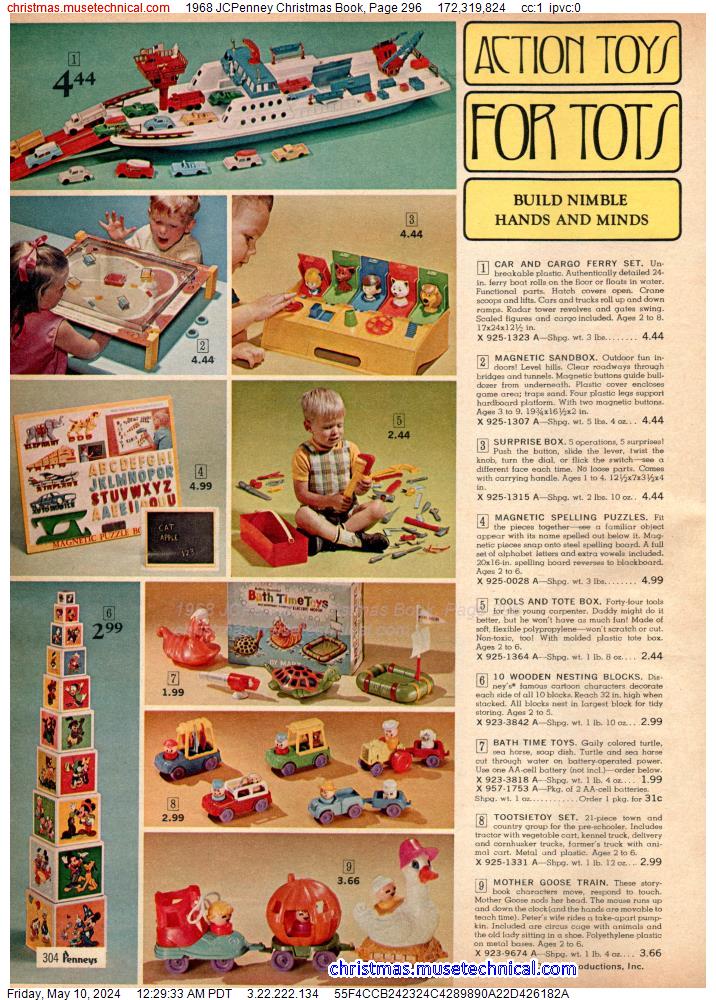 1968 JCPenney Christmas Book, Page 296