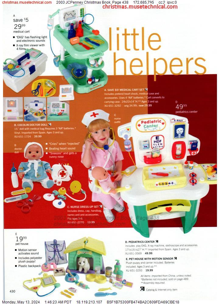 2003 JCPenney Christmas Book, Page 438