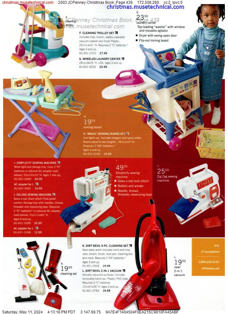 2003 JCPenney Christmas Book, Page 439