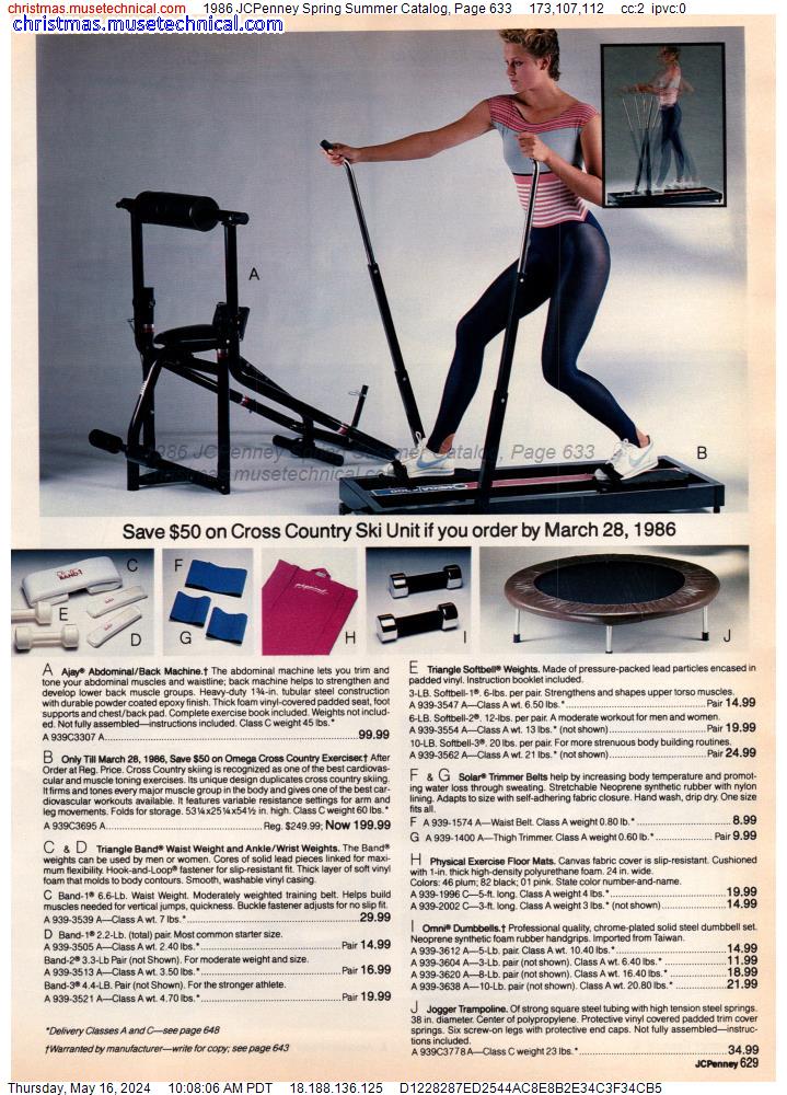 1986 JCPenney Spring Summer Catalog, Page 633