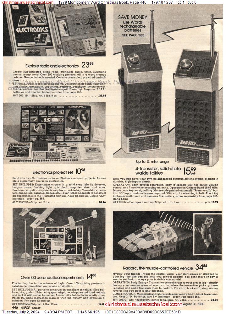 1979 Montgomery Ward Christmas Book, Page 446