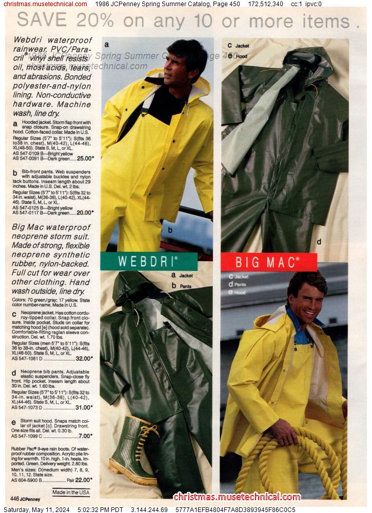 1986 JCPenney Spring Summer Catalog, Page 450