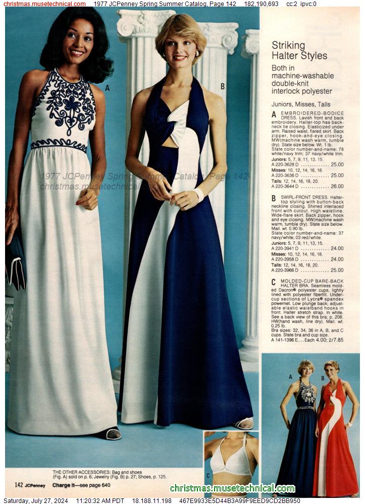 1977 JCPenney Spring Summer Catalog, Page 142