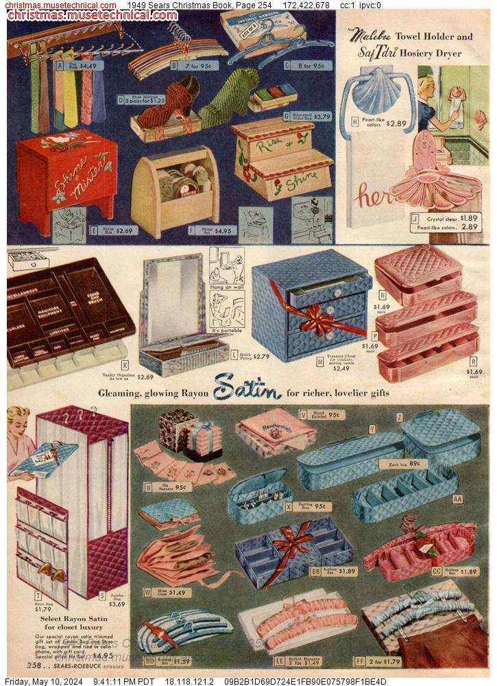 1949 Sears Christmas Book, Page 254
