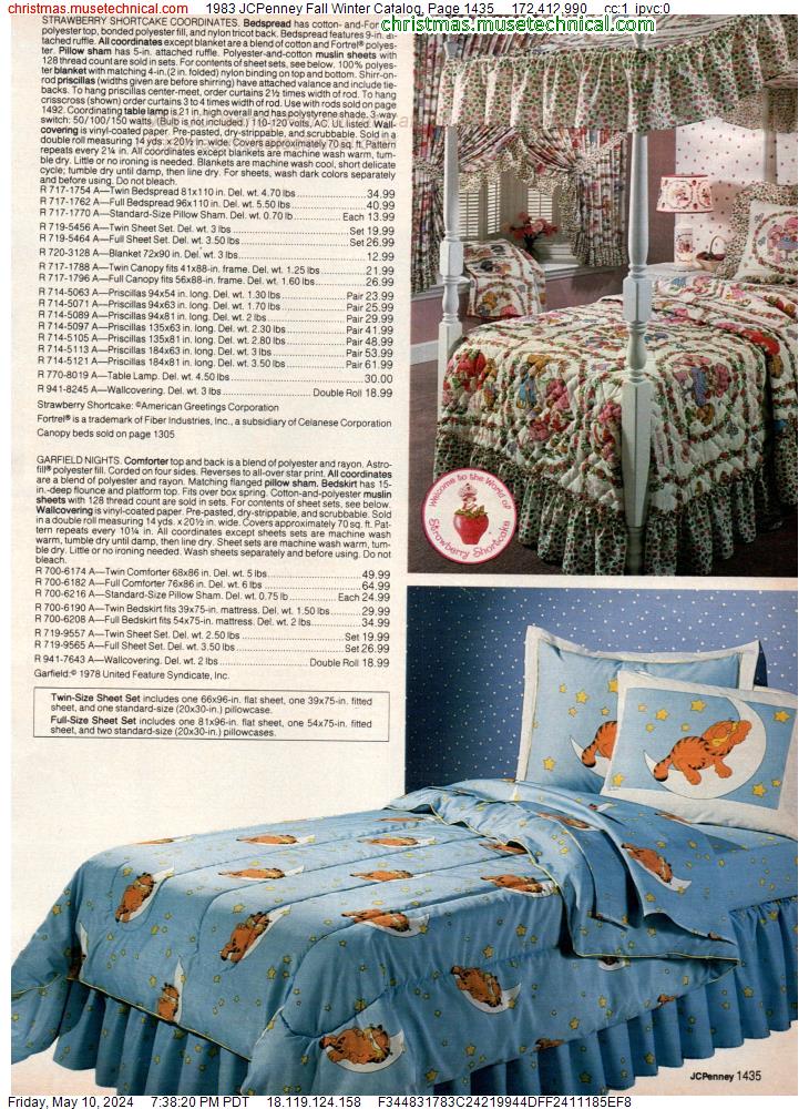 1983 JCPenney Fall Winter Catalog, Page 1435