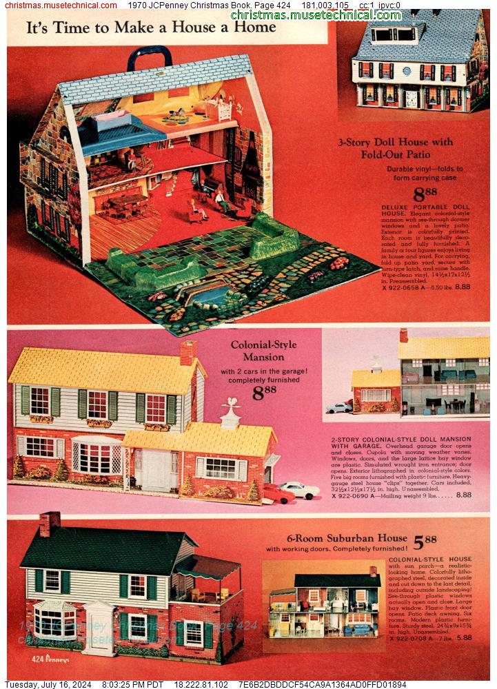 1970 JCPenney Christmas Book, Page 424