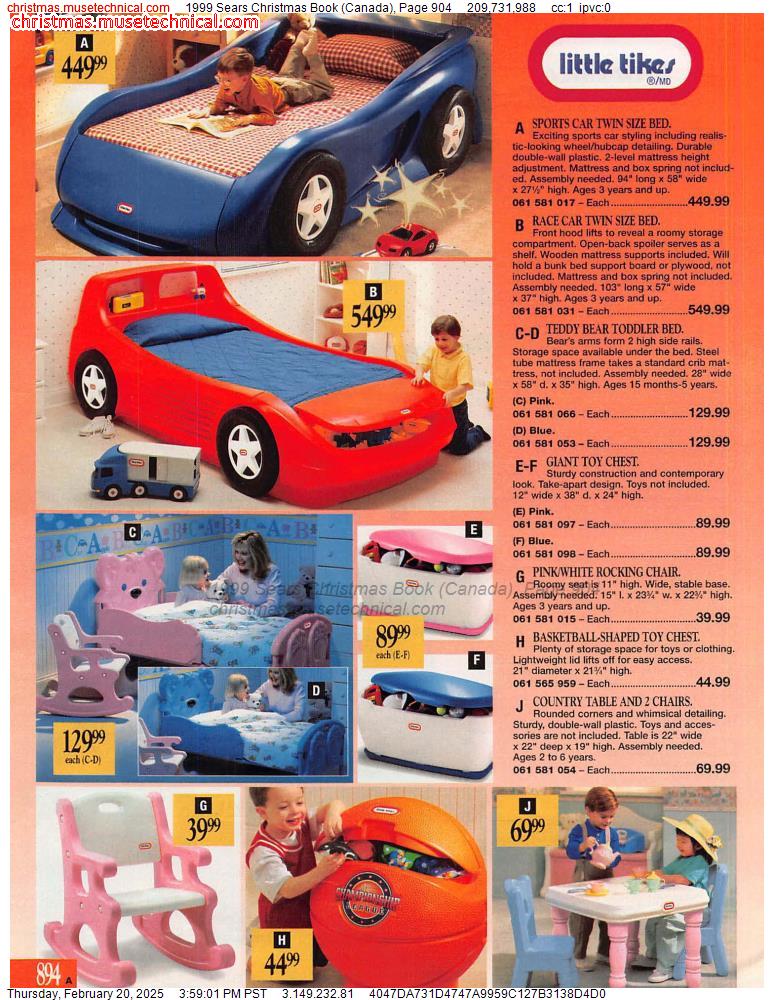 1999 Sears Christmas Book (Canada), Page 904