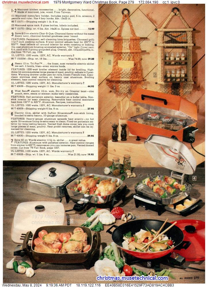 1979 Montgomery Ward Christmas Book, Page 279