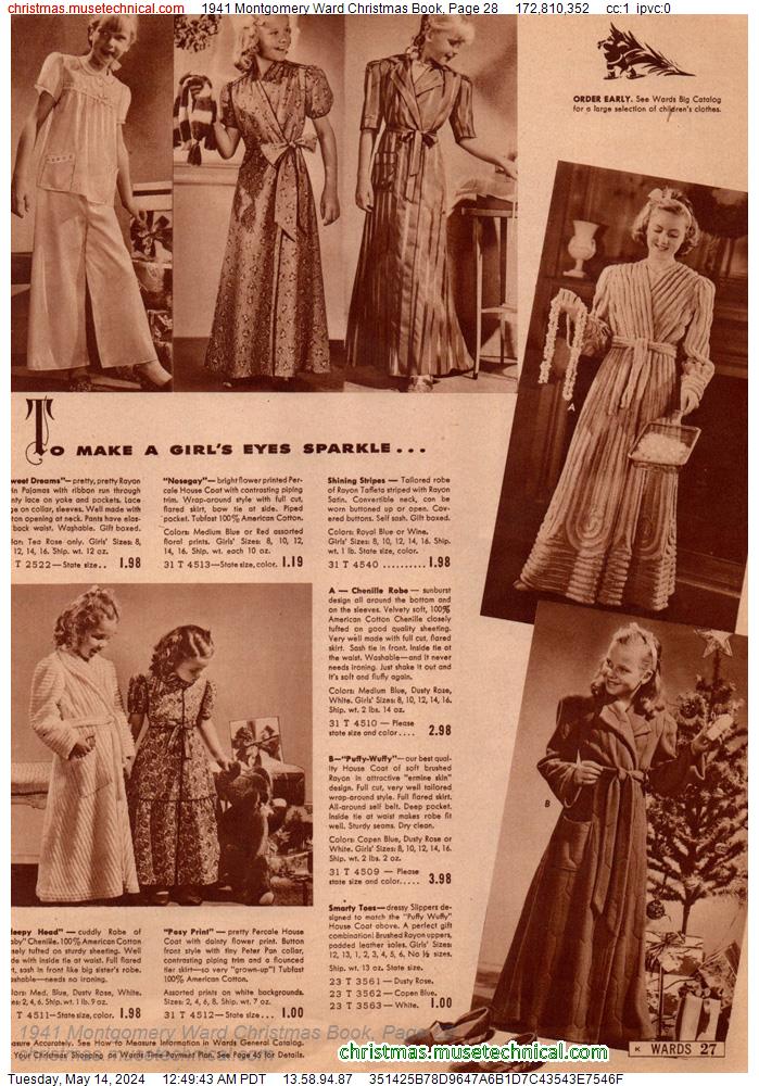 1941 Montgomery Ward Christmas Book, Page 28
