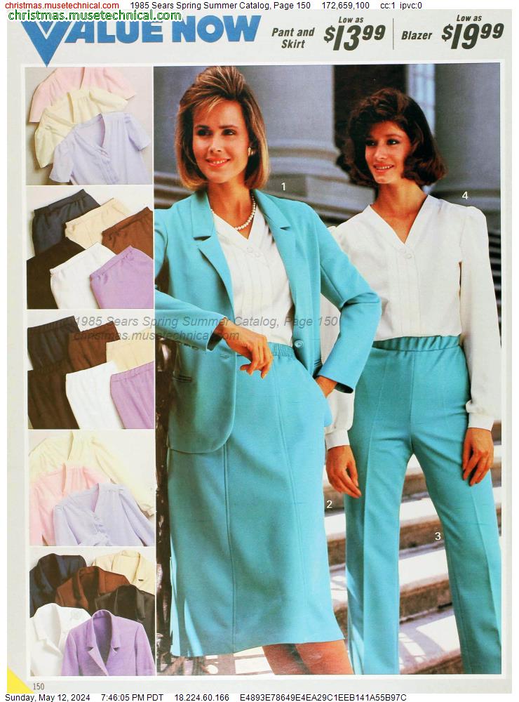 1985 Sears Spring Summer Catalog, Page 150