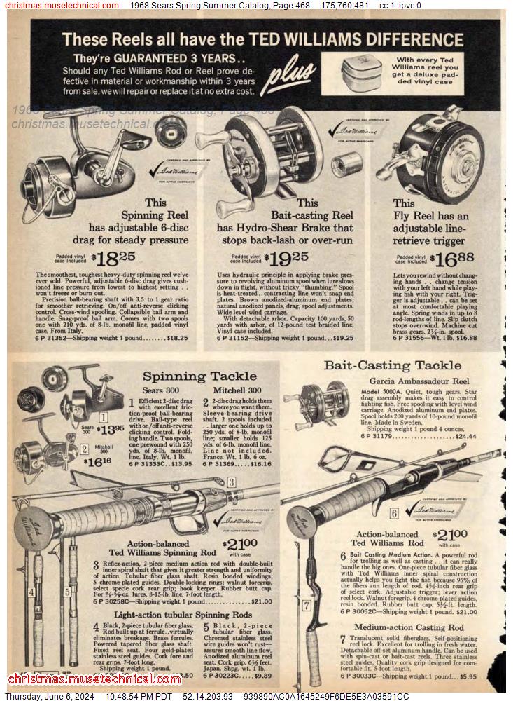 1968 Sears Spring Summer Catalog, Page 468