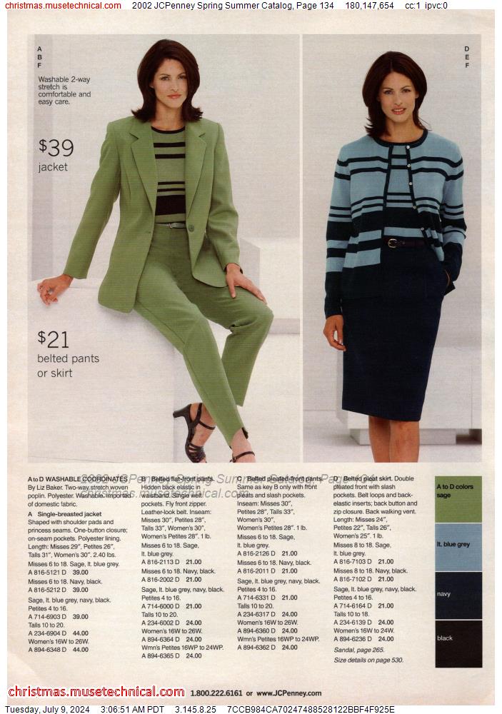 2002 JCPenney Spring Summer Catalog, Page 134