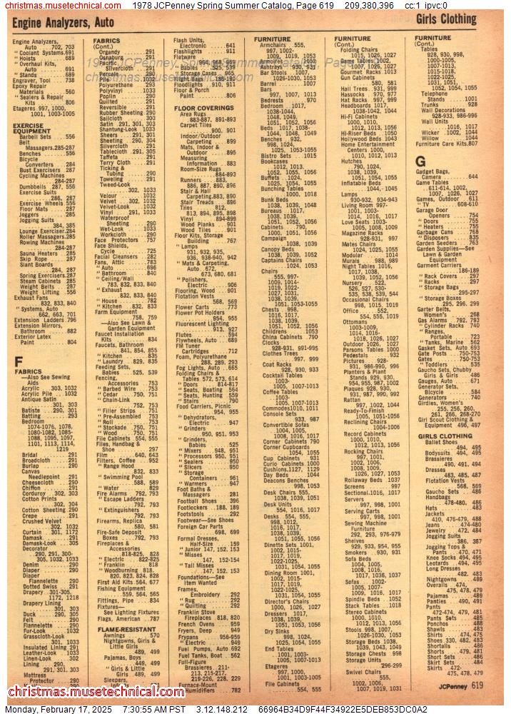 1978 JCPenney Spring Summer Catalog, Page 619