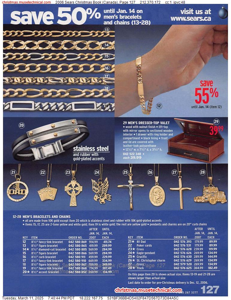 2006 Sears Christmas Book (Canada), Page 127