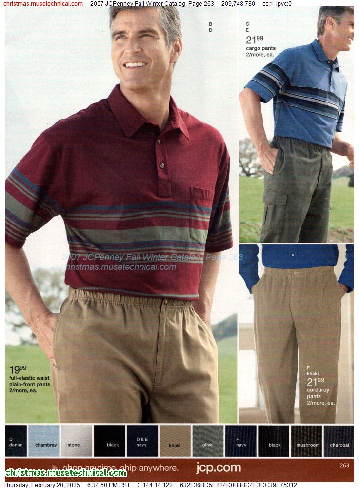 2007 JCPenney Fall Winter Catalog, Page 263