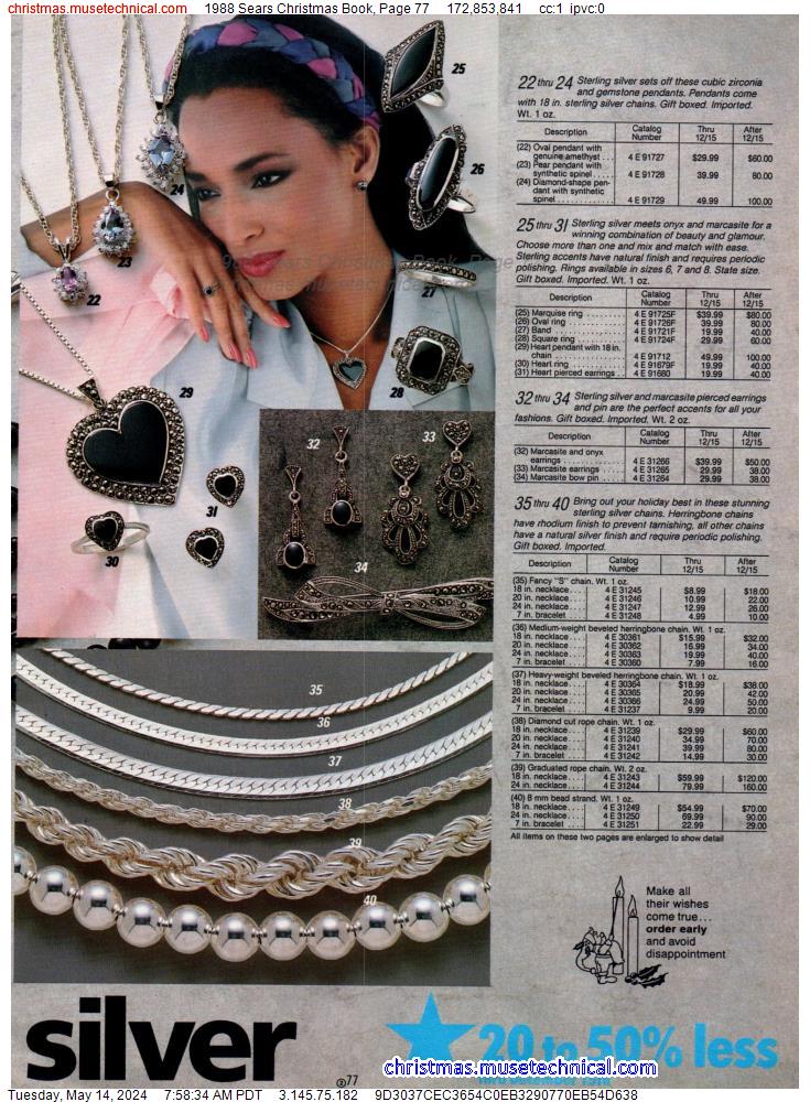 1988 Sears Christmas Book, Page 77