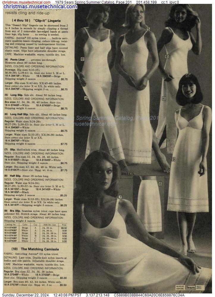 1979 Sears Spring Summer Catalog, Page 201